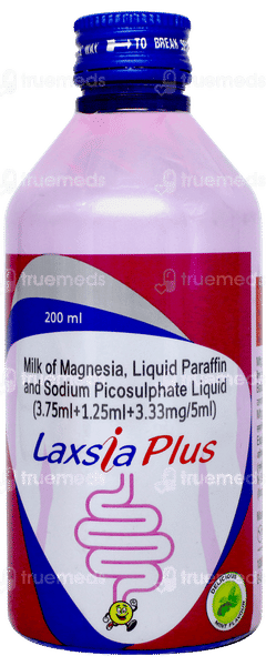 Laxsia Plus Mint Flavour Liquid 200ml Laxsia Plus Mint Flavour Liquid 200ml