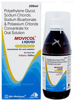 Movicol Orange Flavour Liquid 200ml