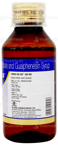 Nakuf Ls+ Sf Cherry Flavour Expectorant 100ml