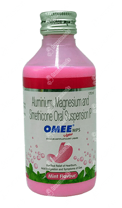 Omee Mps Mint 200/25/200 MG Oral Suspension  170 ML