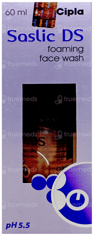 Saslic Ds Foaming Face Wash 60Ml