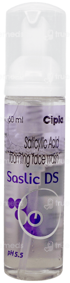 Saslic Ds Foaming Face Wash 60Ml