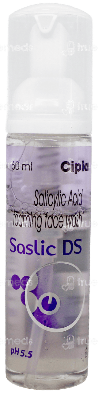 Saslic Ds Foaming Face Wash 60Ml