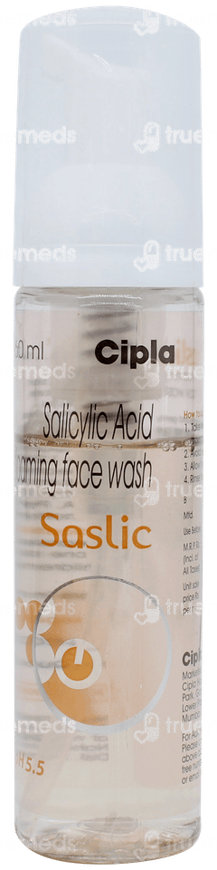Saslic Foaming Face Wash 60ml