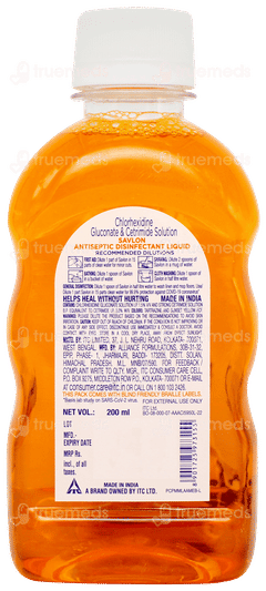 Savlon Antiseptic Disinfectant Liquid 200ml