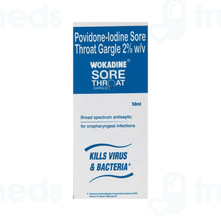 Wokadine Sore Throat Gargle 50ml