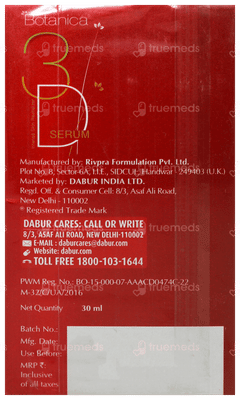 Botanica 3D Serum 30Ml