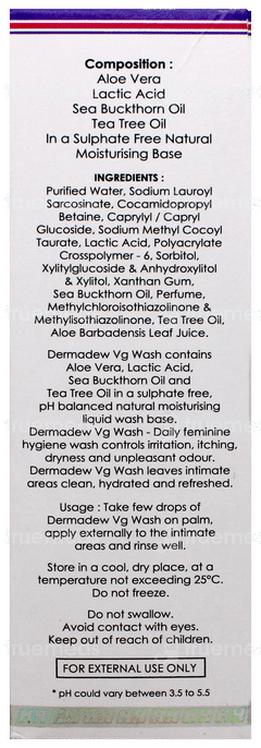 Dermadew Vg Wash 100Ml