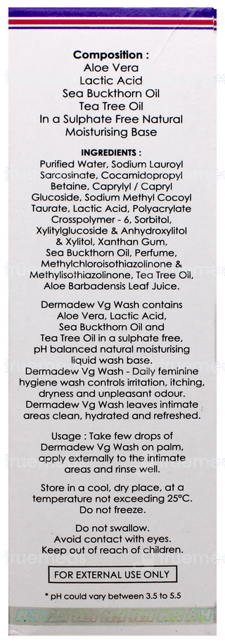 Dermadew Vg Wash 100Ml