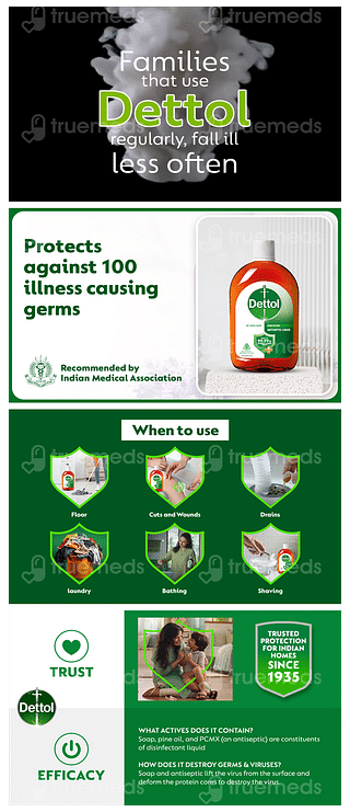Dettol Antiseptic Liquid 1 L