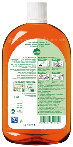 Dettol Antiseptic Liquid 1 L