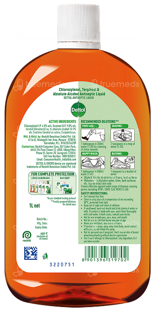 Dettol Antiseptic Liquid 1 L