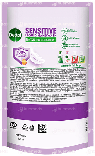 Dettol Skincare Liquid Handwash Refill 175ml