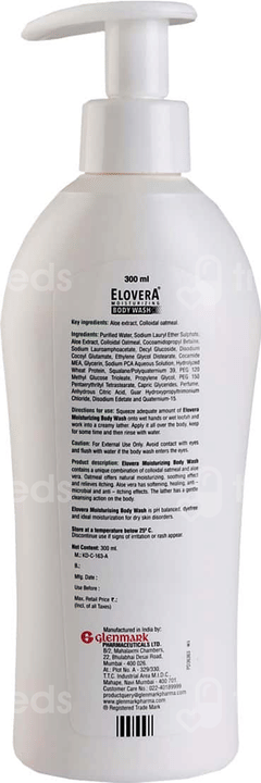 Elovera Moisturizing Body Wash 300Ml