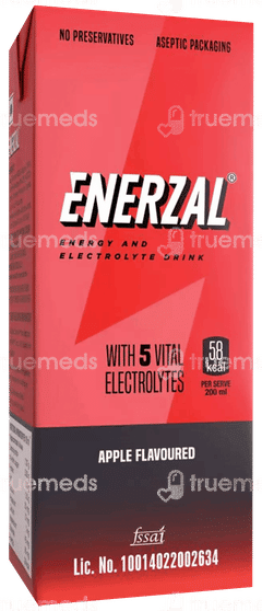 Enerzal Apple Flavoured Liquid 200Ml