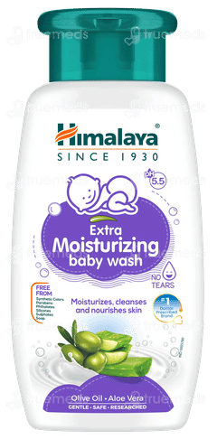 Himalaya Extra Moisturizing Baby Wash 200Ml Himalaya Extra Moisturizing Baby Wash 200Ml