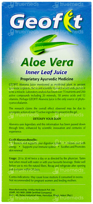 Geofit Aloe Vera Juice 500ml