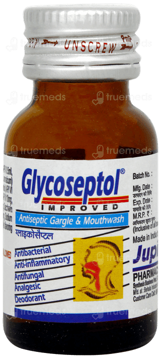 Glycoseptol Antiseptic Gargle And Mouth Wash 15ml