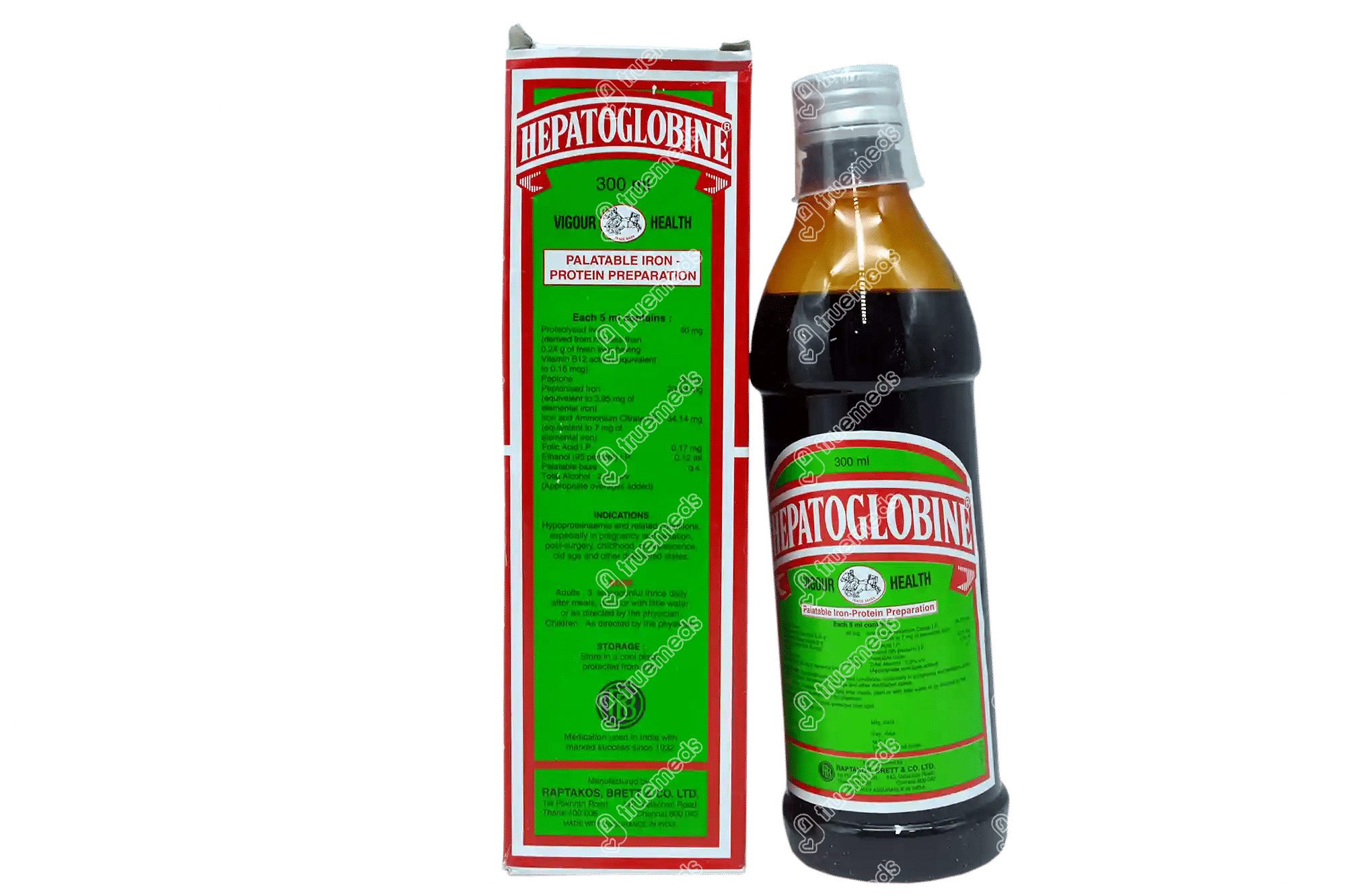 Hepatoglobine Liquid 300 Ml Uses Side Effects Dosage Price Truemeds