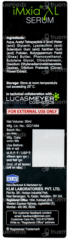 Imxia Xl Serum 30ml Imxia Xl Serum 30ml