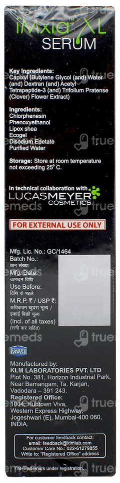 Imxia Xl Serum 60ml