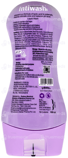Intiwash New Feminine Hygiene Wash 100ml