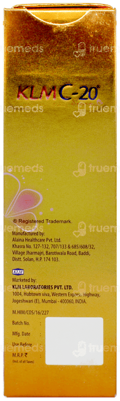 Klm C 20 Serum 15ml
