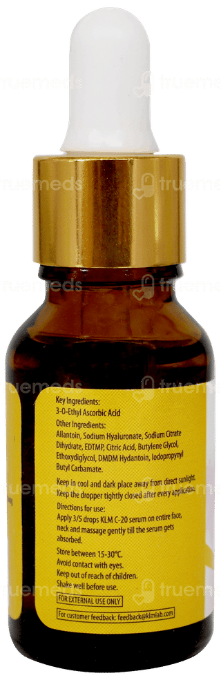 Klm C 20 Serum 15ml