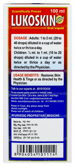 Aimil Lukoskin Liquid 100ml
