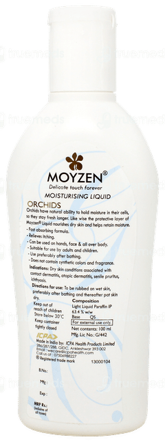 Moyzen Moisturising Liquid 100ml