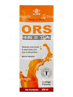 Alkem Ors Insta Orange Flavour Liquid 200ml