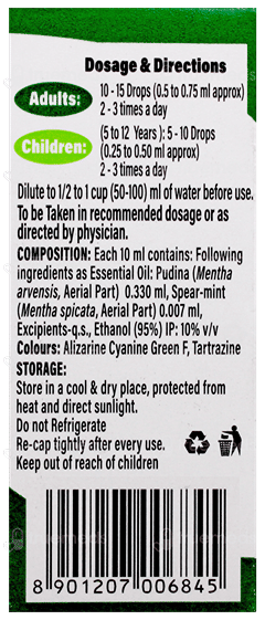 Dabur Pudin Hara Active Oral Drops 30Ml