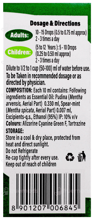 Dabur Pudin Hara Active Oral Drops 30Ml