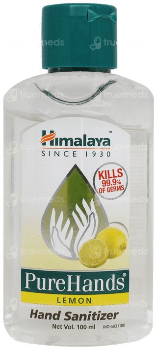 Himalaya Purehands Lemon Hand Sanitizer 100ml