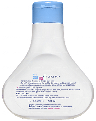 Sebamed Baby Bubble Bath 200ml