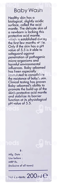 Sebamed Extra Soft Baby Wash 200ml