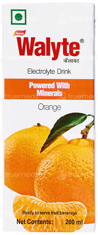 Walyte New Orange Electrolyte Drink 200ml