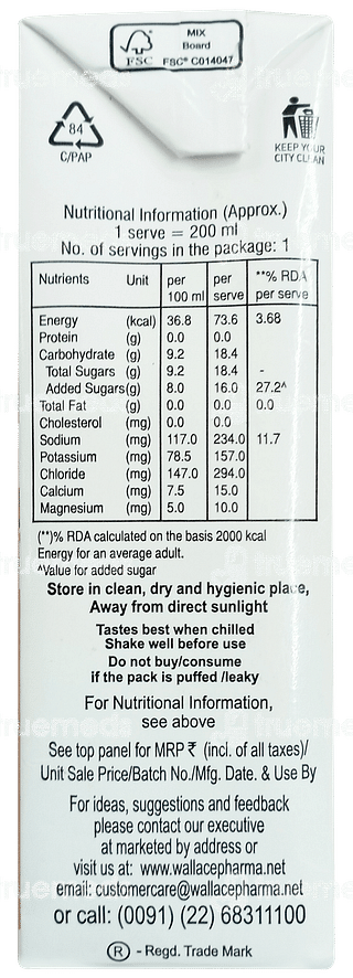Walyte New Orange Electrolyte Drink 200ml