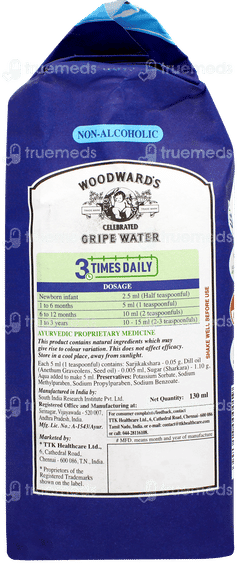 Woodwards Gripe Water 130ml