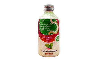 Acinil O Mint Flavour Sugar Free Suspension 200ml