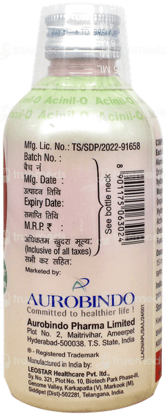 Acinil O Mint Sugar Free Suspension 200Ml