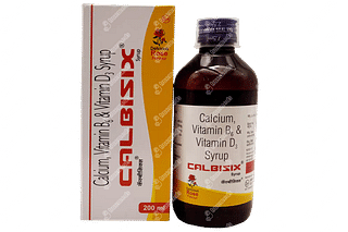 Calbisix Rose Flavour Syrup 200ml