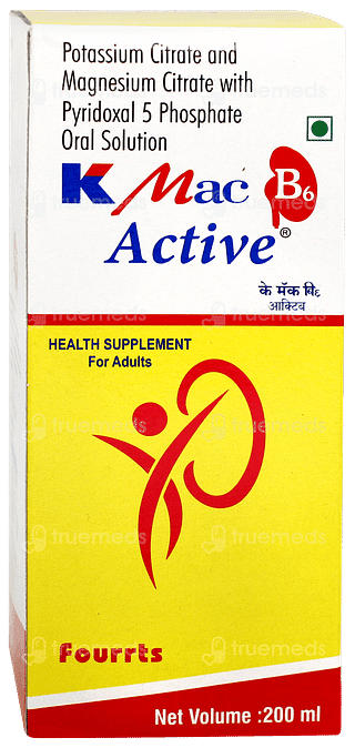 K Mac B6 Active Sugar Free Solution 200ml