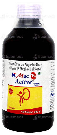 K Mac B6 Active Sugar Free Solution 200ml