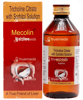 Mecolin 0.55/7.15 GM Liquid 200 ML