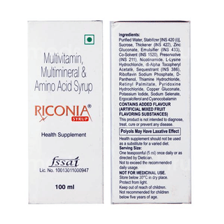 Riconia Syrup 100Ml
