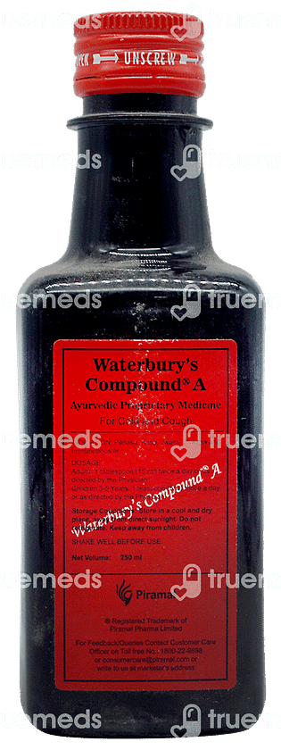 Waterburys Compound A Liquid 250ml