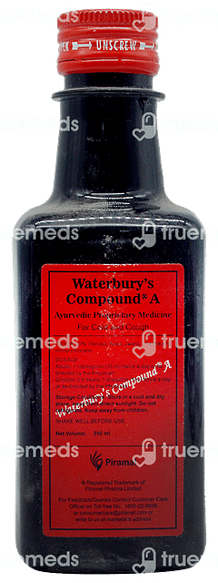 Waterburys Compound A Liquid 250ml Waterburys Compound A Liquid 250ml
