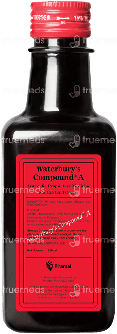 Waterburys Compound A Liquid 250ml Waterburys Compound A Liquid 250ml