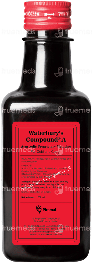 Waterburys Compound A Liquid 250ml